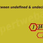 What is difference between undefined & undeclared variable in JavaScript?